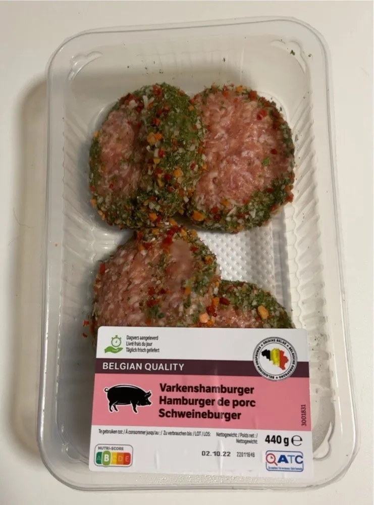 varkenshamburger