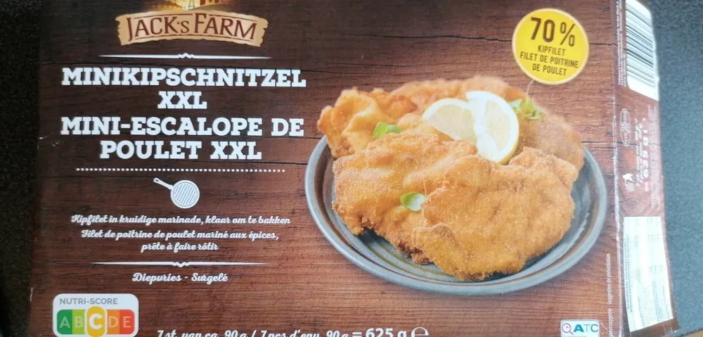Mini-escalope de poulet