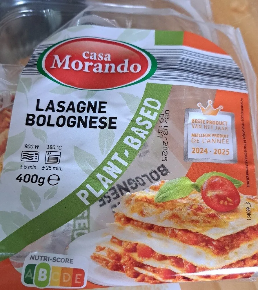 Lasagne Bolognese Plant-based