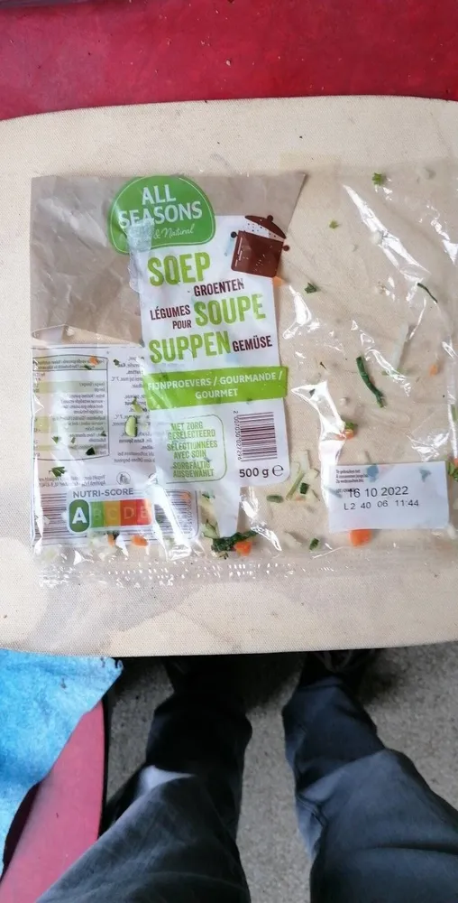 Légumes soupe