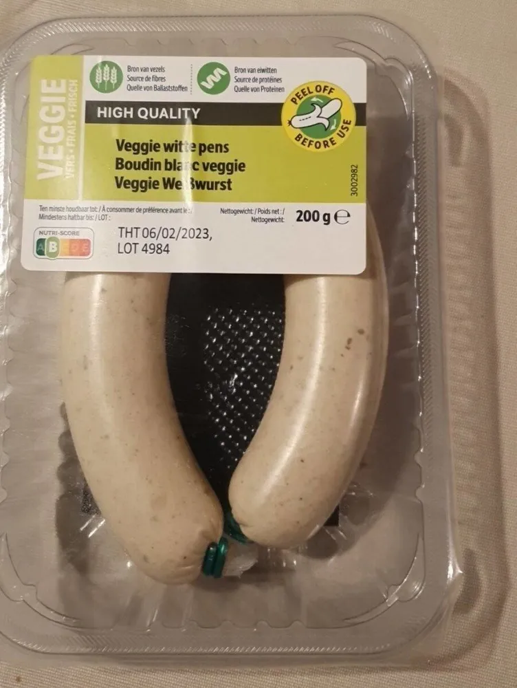 Veggie witte pens