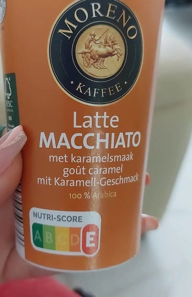 Latte macchiato caramel