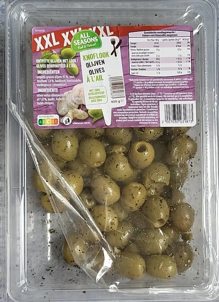 Olive à l'ail