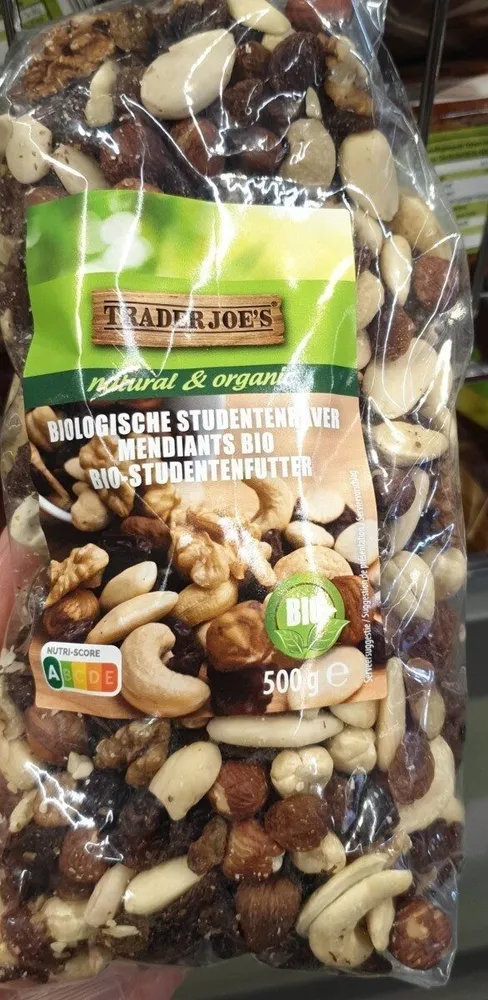 Bio studentenfutter