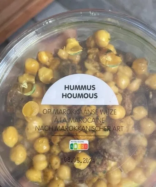 Houmous à la marocaine