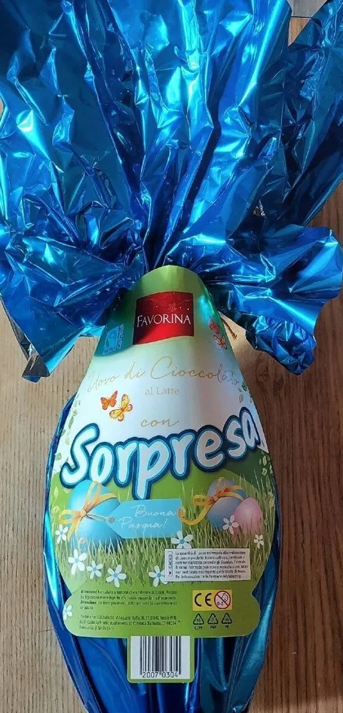 Uovo di cioccolato al latte