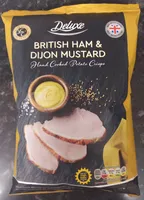 British Ham & Dijon Mustard Hand Cooked Potato Crisps