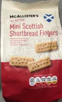Mini Scottish Shortbread Fingers