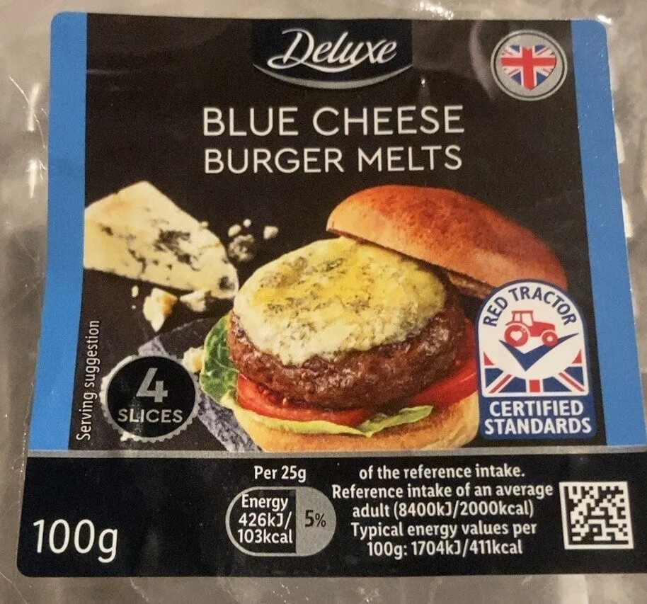 Blue cheese burger melts