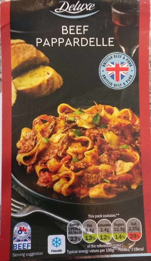 Beef Pappardelle