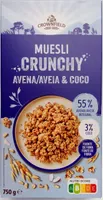 Muesli crunchy aveia & coco