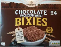 Chocolate wholegrain wheat bixies