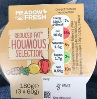 Reduced Fat Houmous Selection