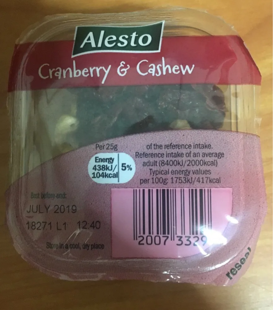 Cranberry & Cashew