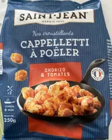 Cappelletti a poêler chorizo et tomate