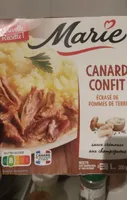 Canard confit écraser de pomme de terre