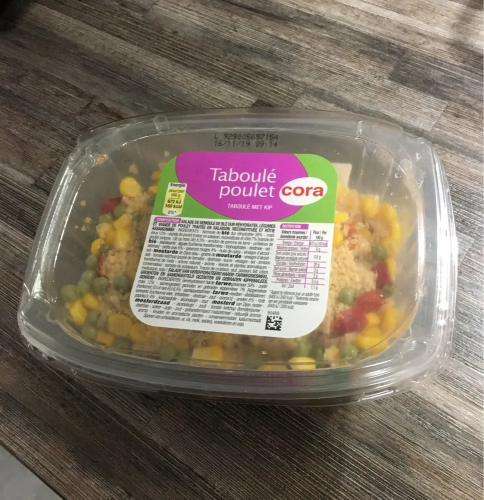 Taboulé poulet