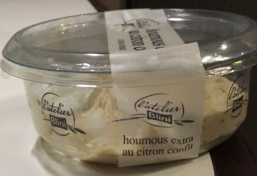 Houmous extra au citron confit