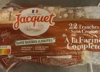 Pain tranche sans croûte