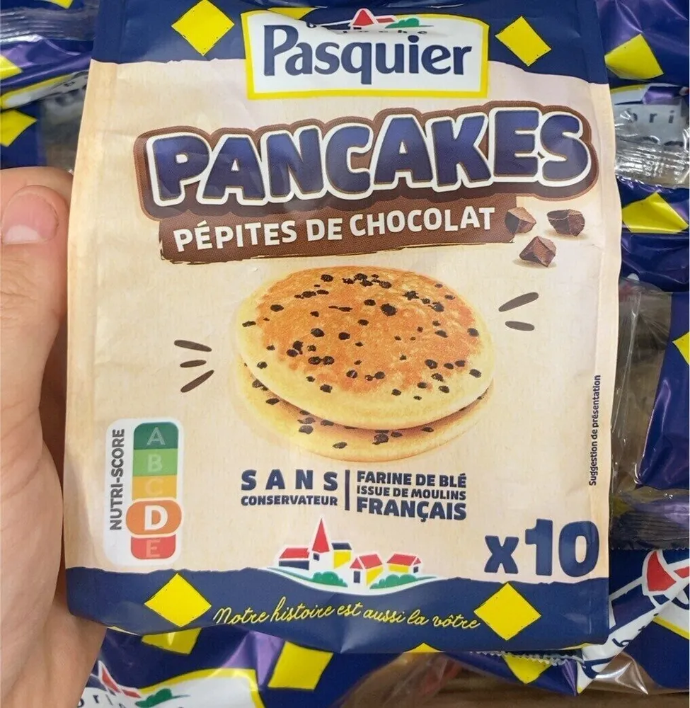pancakes pepitr de chocolat