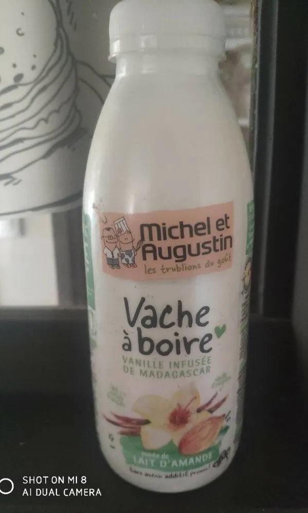 Vache à boire vanille