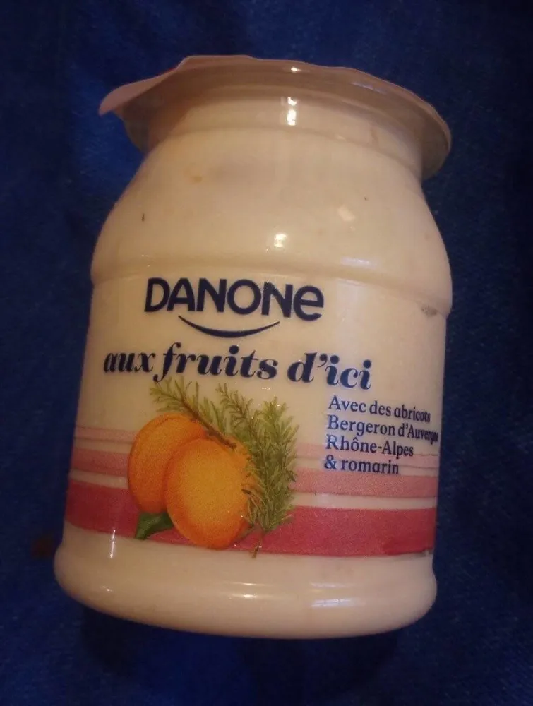Danone aux fruits d'ici