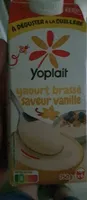 Yaourt brassé saveur vanille