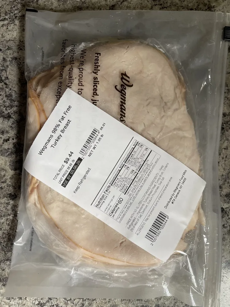 Wegmans 98% Fat Free Turkey Breast