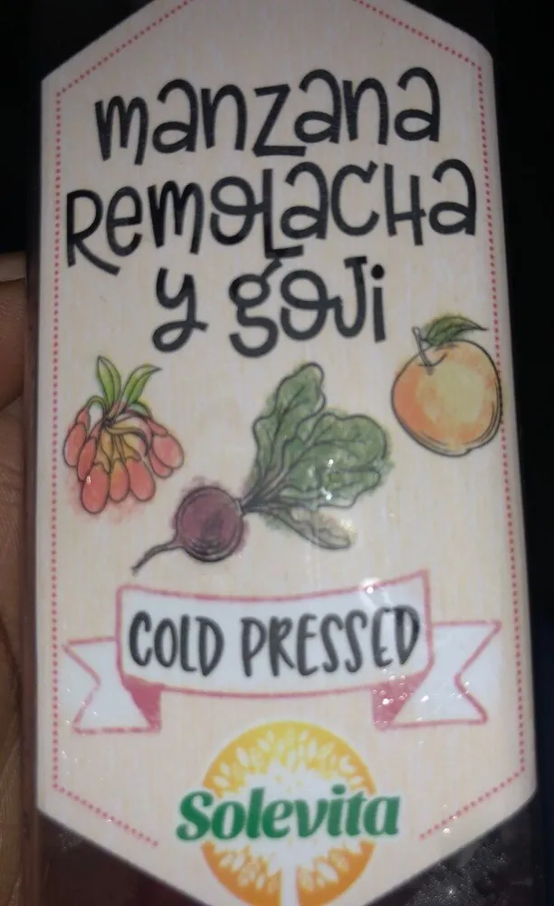 Manzana remolacha y goui