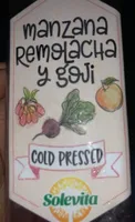 Manzana remolacha y goui