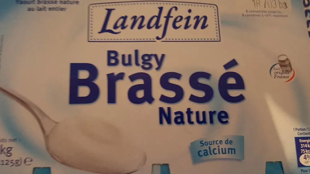 Yaourt Brassé Nature