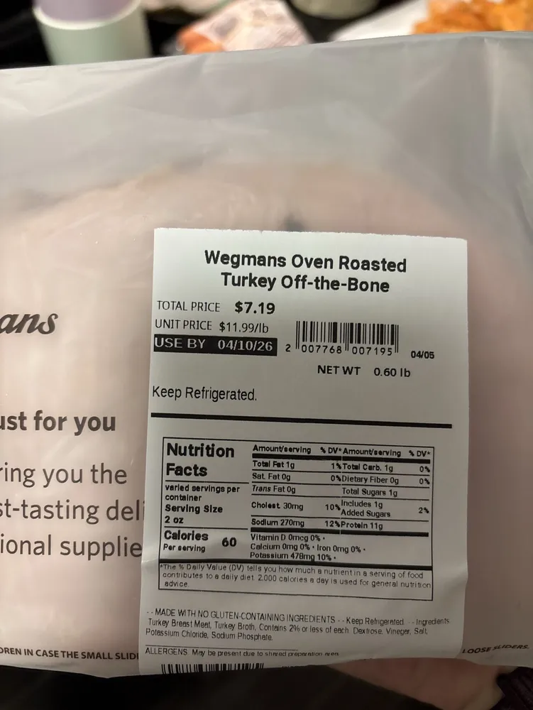 oven roasted turkey off the bone