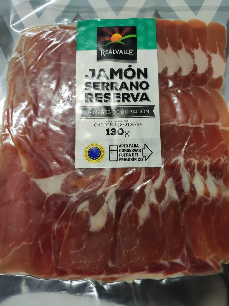JAMÓN SERRANO RESERVA 12 MESES DE CURACIÓN