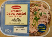 Bredbar Leverpastej