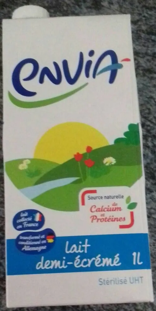 Lait demi-écrémé