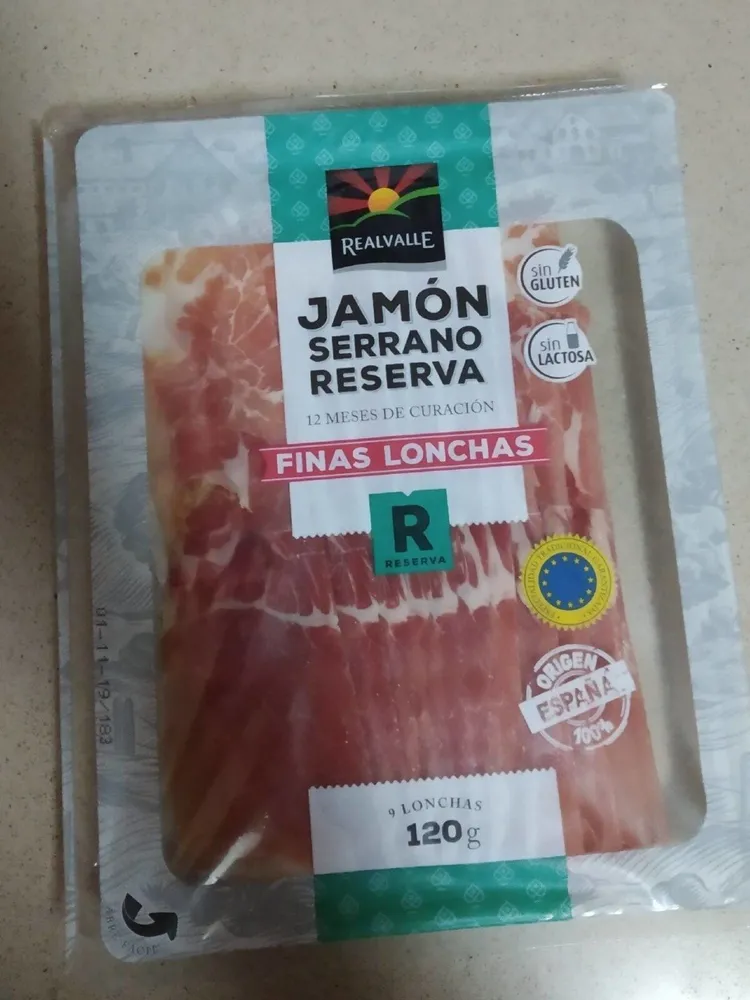 Jamón serrano reserva