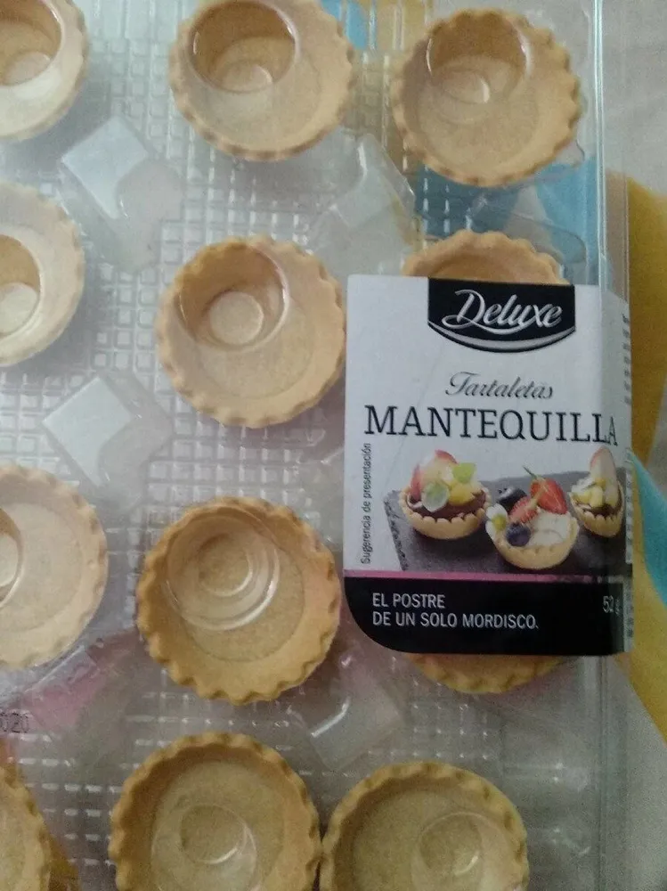 Tartaletas mantequilla