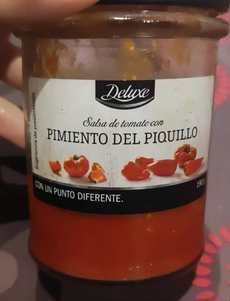 Salsa de tomate con pimiento piquillo