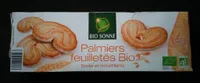 Palmiers Feuilletés Bio