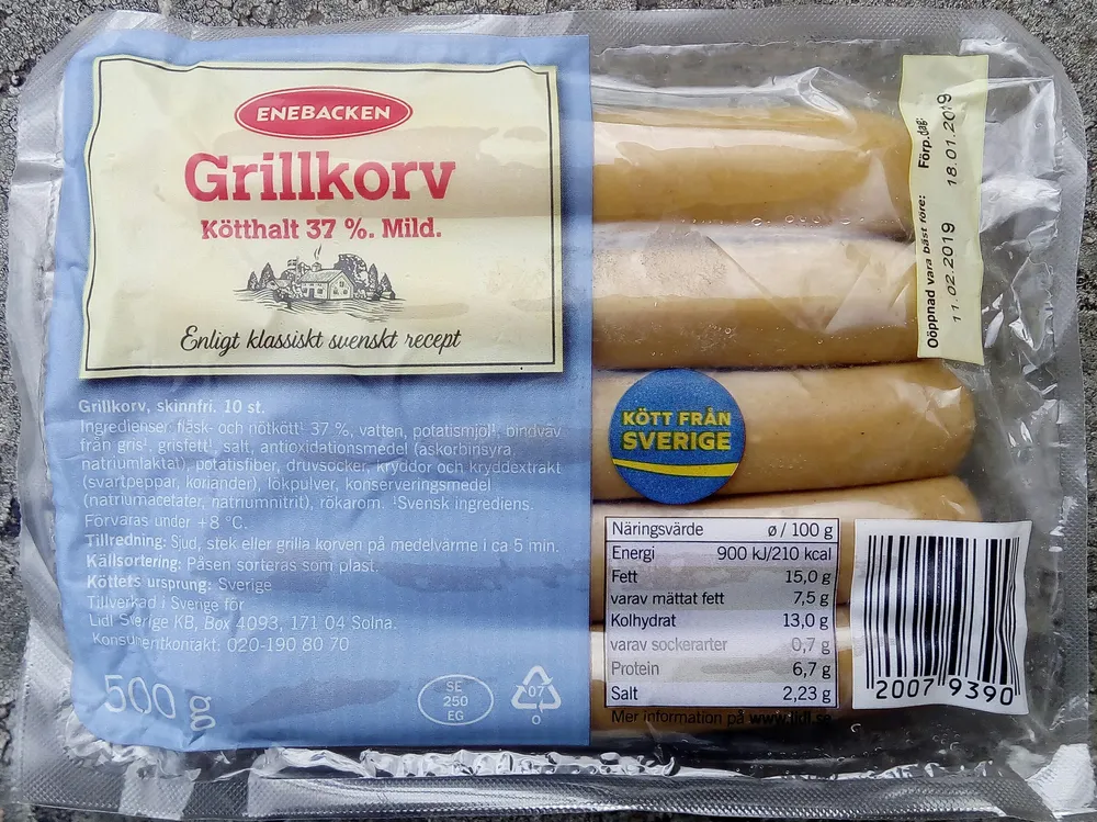 Enebacken Grillkorv