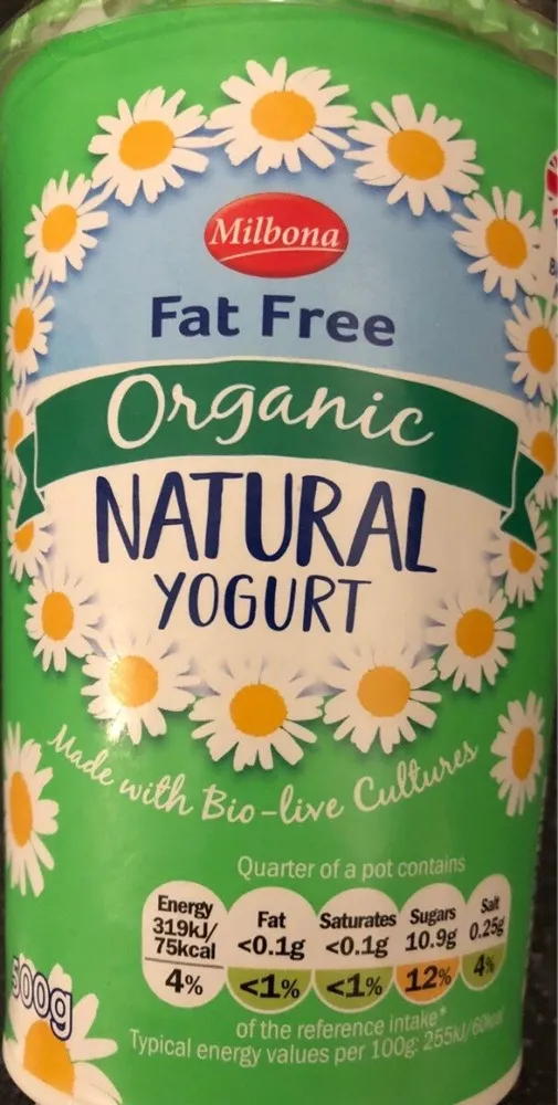 Yaourt natural bio