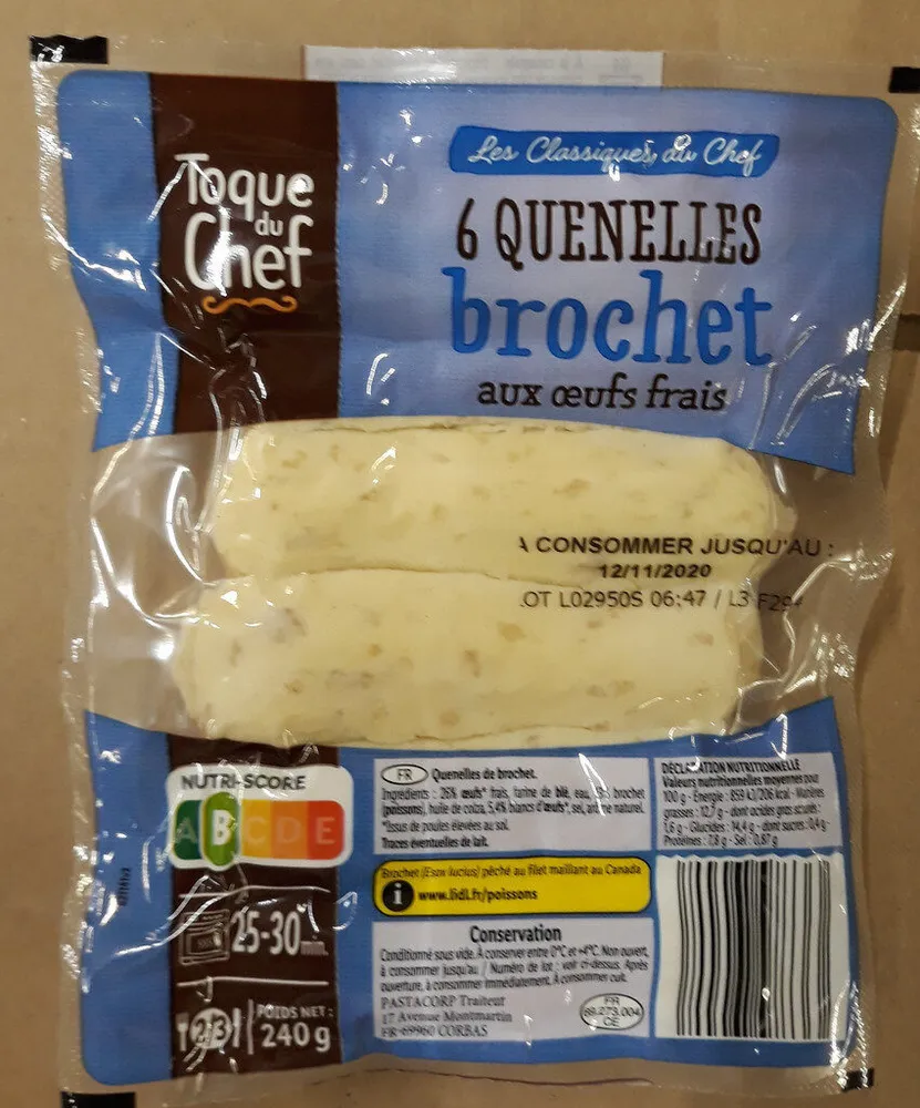 Quenelles de brochet