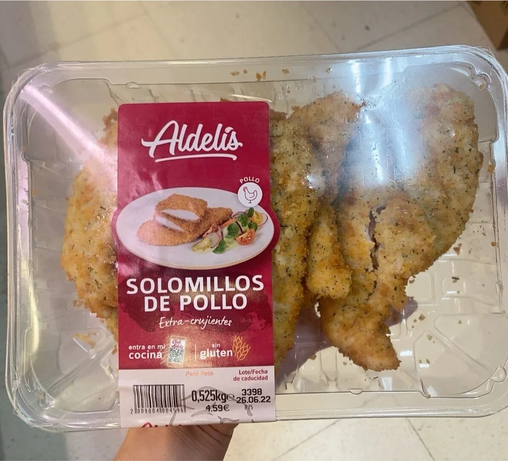 Solomillos de pollo