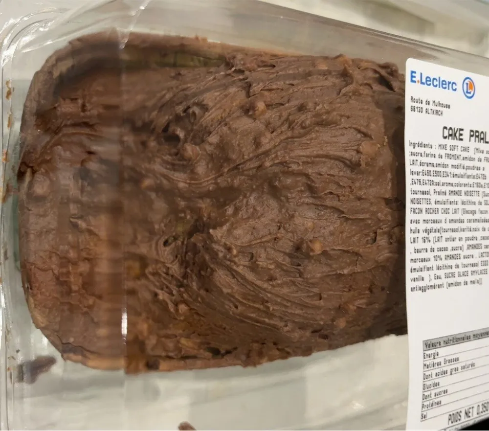 Cake praliné