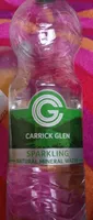 Sparkling natural mineral water