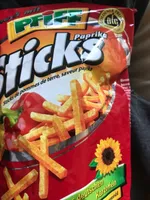 Sticks paprika