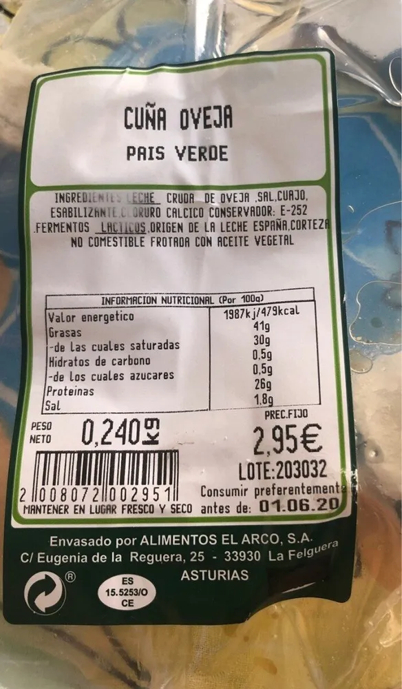Queso Oveja