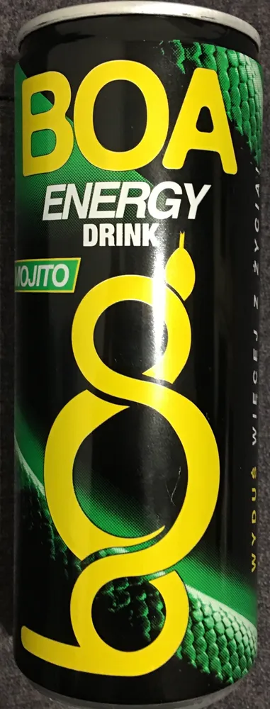 Energy drink mojito