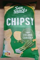 Chipsy ziemniaczane o smaku zielonej cebulki