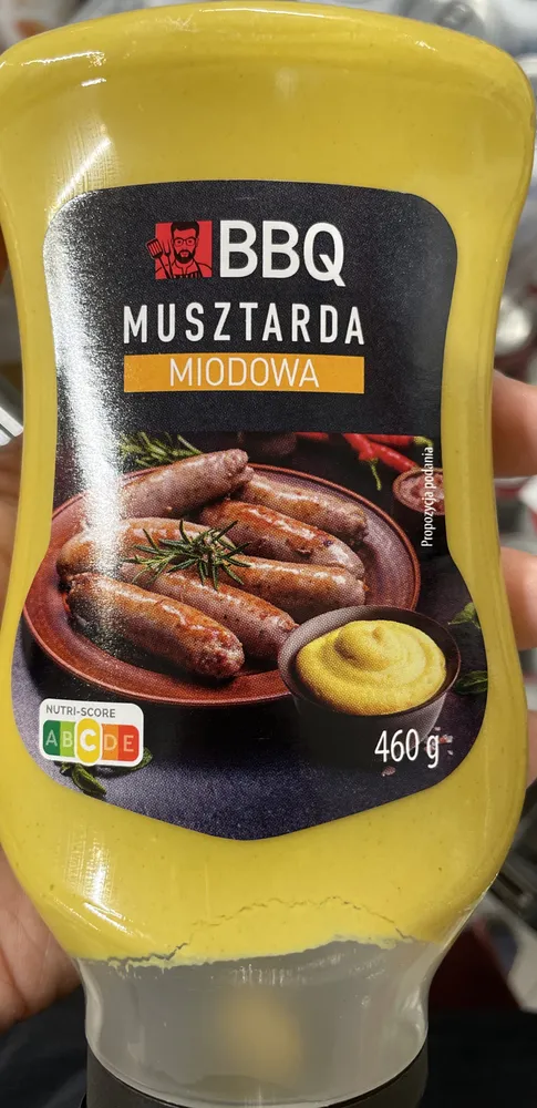 Musztarda miodowa